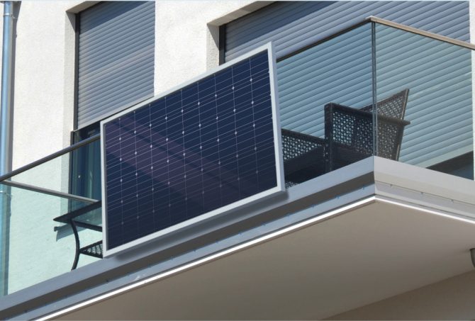 Balkon-Photovoltaik für Mietwohnungen